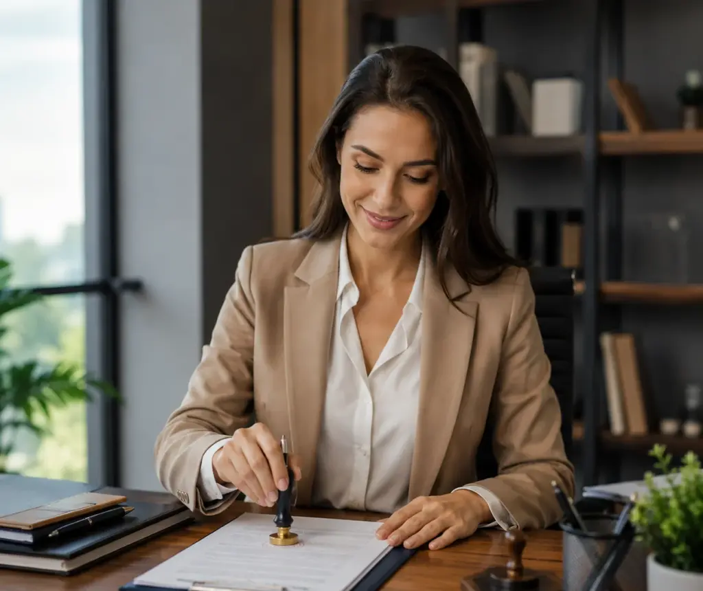 Authentication and notarization of legal paperwork