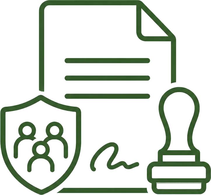 Certified legal document verification and signing